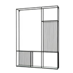 Axis Shelf Unit With Glass Shelves Sterling Home 2