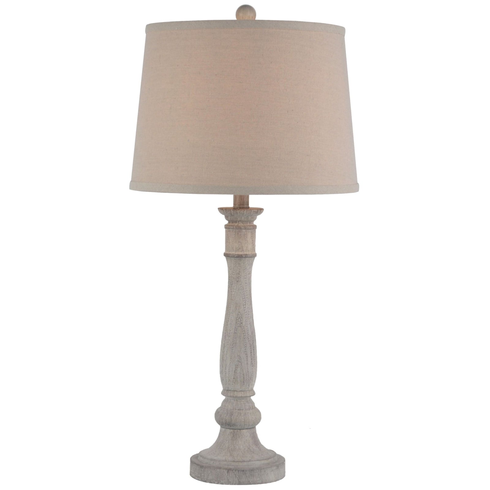 Stella Table Lamp With Linen Shade - Stella Table Lamp With Linen Shade Sterling Home 1