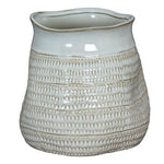 Tava Wide Hewn Vase Sterling Home 2