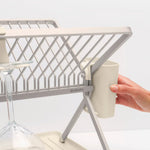 Brabantia Foldable Dish Rack Large - Foldable Dish Rack Large Soft Beige Sterling Home 3