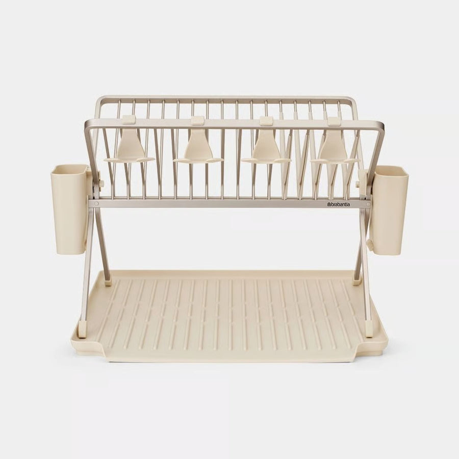 Brabantia Foldable Dish Rack Large - Foldable Dish Rack Large Soft Beige Sterling Home 2