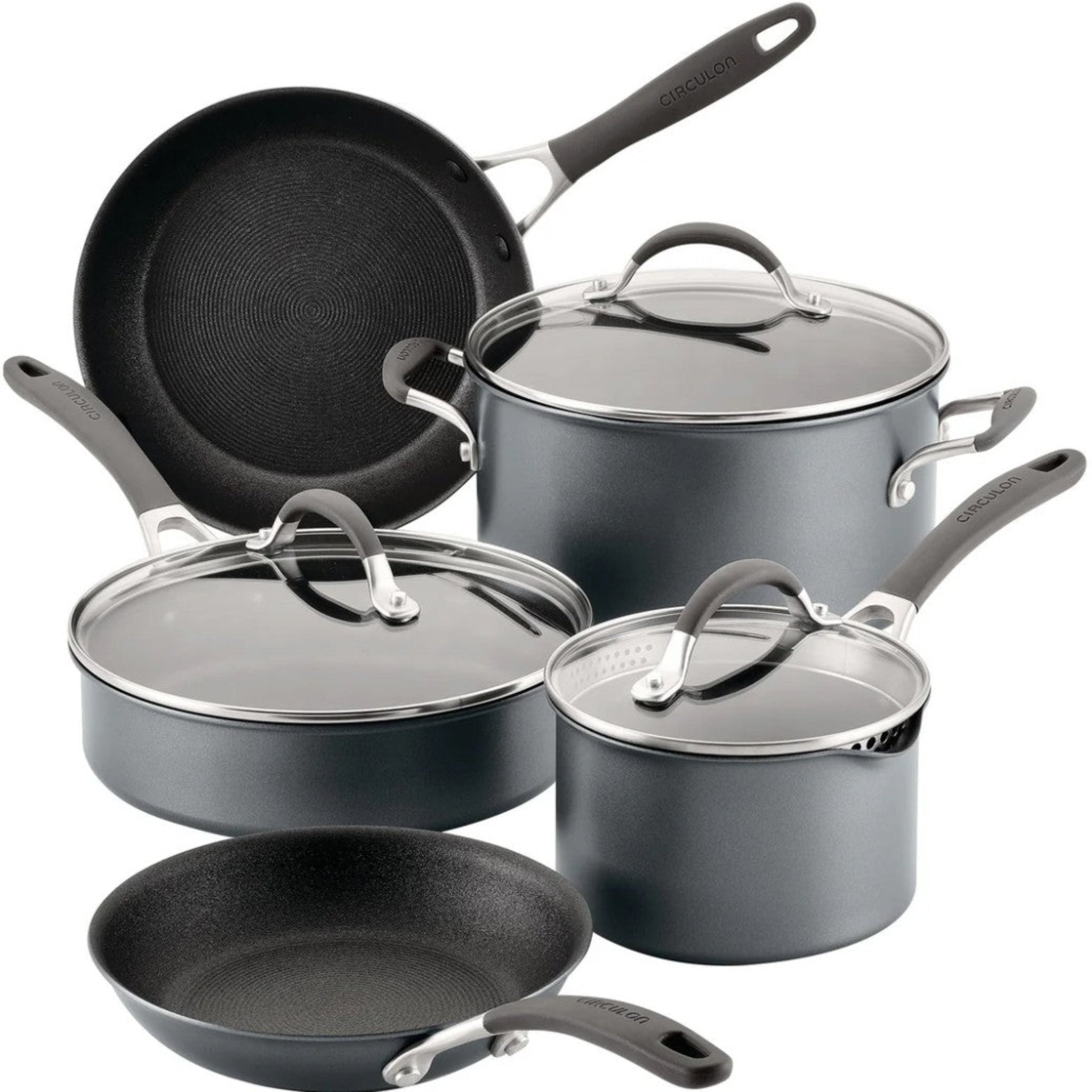 Circulon Scratch Defense Cookware Set Of 8 Sterling Home 2