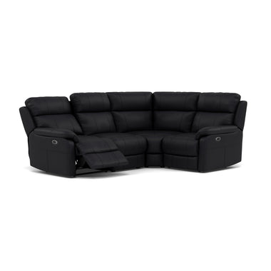Fara Small Corner Recliner Sofa - Combination 5 2 Corner 1 with 2 Power Recliners Cat 25S - Right Hand Facing - Power Recliner with USB