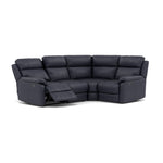 Fara Small Corner Recliner Sofa - Combination 5 2 Corner 1 with 2 Power Recliners Cat 25S - Right Hand Facing - Power Recliner with USB Sofas Sterling Home 17 NCS-036C NAVY BLUE