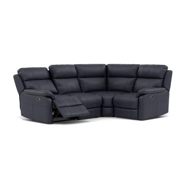 Fara Small Corner Recliner Sofa - Combination 5 2 Corner 1 with 2 Power Recliners Cat 25S - Right Hand Facing - Power Recliner with USB