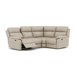 Fara Small Corner Recliner Sofa - Combination 5 2 Corner 1 with 2 Power Recliners Cat 25S - Right Hand Facing - Power Recliner with USB Sofas Sterling Home 7 NCS-041E SILVER GREY