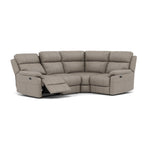 Fara Small Corner Recliner Sofa - Combination 5 2 Corner 1 with 2 Power Recliners Cat 25S - Right Hand Facing - Power Recliner with USB Sofas Sterling Home 13 NCS-722A TAUPE