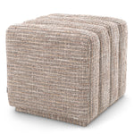 Eichholtz Bente Stool Mademoiselle Beige - Stool Mademoiselle Beige Footstools Sterling Home 2