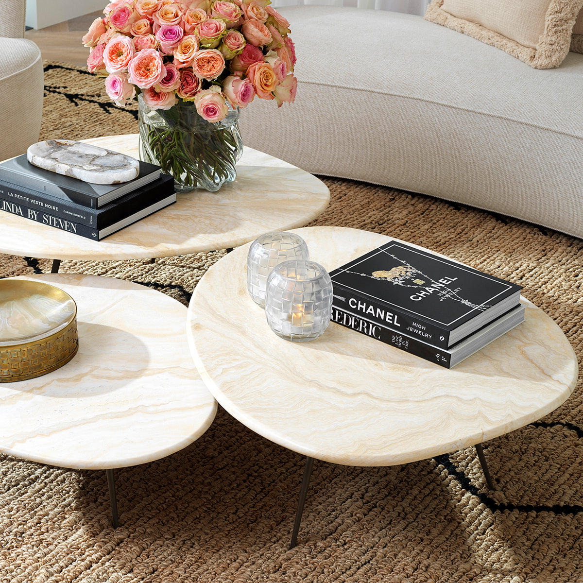 Eichholtz Thornfield Natural Hand Woven Rug 300 x 400 cm - Thornfield Rug 300x400cm Natural Hand Woven Accessories Sterling Home 2