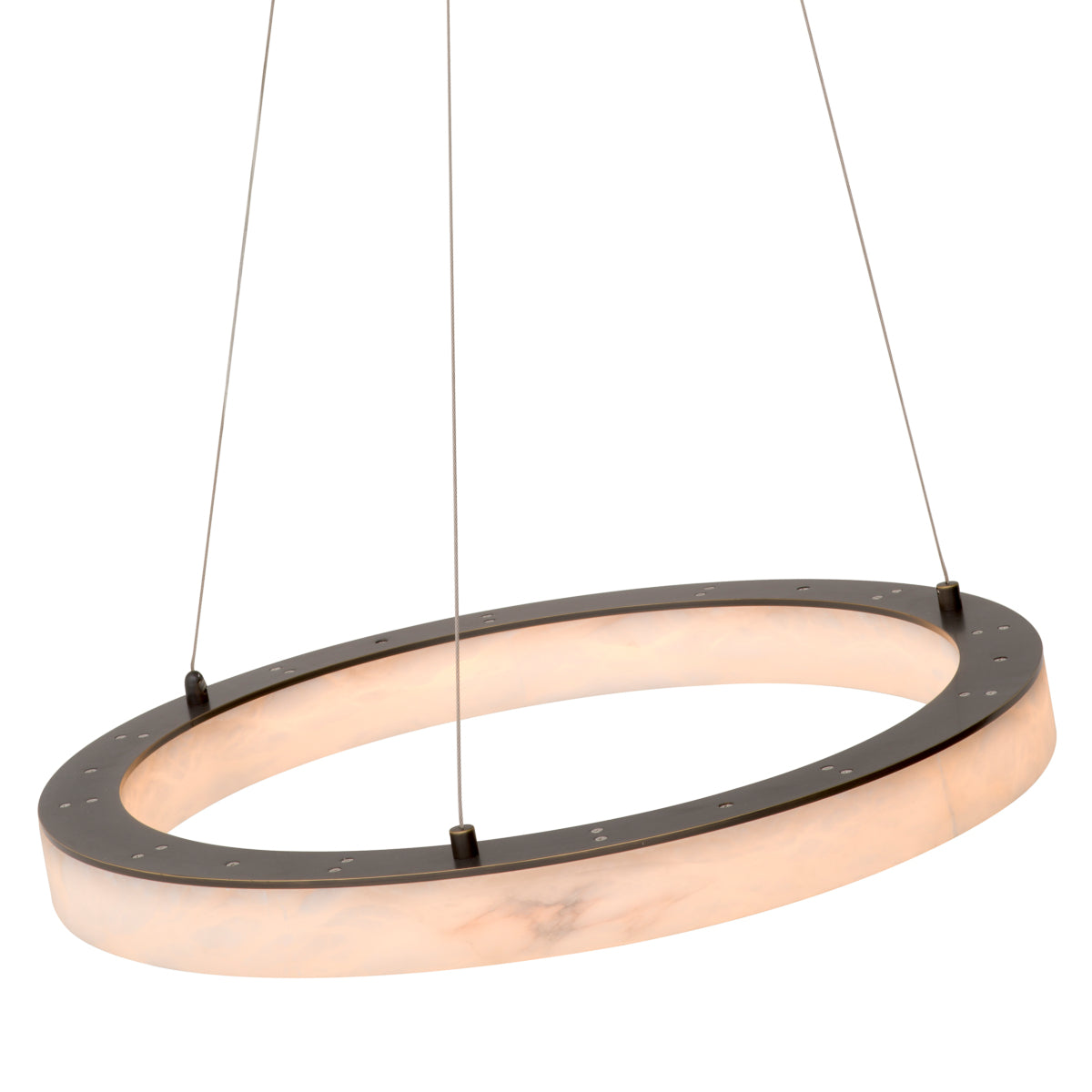Eichholtz Sankt Gallen S Chandelier Alabaster Bronze Highlight Finish - Chandelier Sankt Gallen S Accessories Sterling Home 2