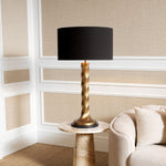 Eichholtz Costanza Table Lamp Vintgae Brass Finish Black Granite Base - Table Lamp Costanza Accessories Sterling Home 2
