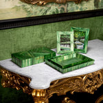 Eichholtz Harvard Box Straw Marquetry Green - Harvard Box Straw Marquetry Green Accessories Sterling Home 2