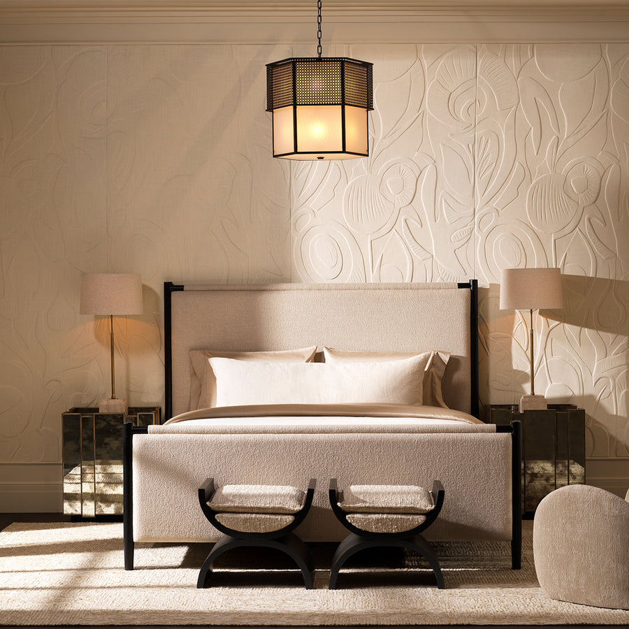 Eichholtz Antoine Rug Ivory Flat Weave 300 x 400cm - Antoine Rug 300x400cm Ivory Flat Weave Accessories Sterling Home 2