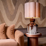 Eichholtz Lorena Table Lamp Brown Drip Effect Vintage Brass Finish - Table Lamp Lorena Accessories Sterling Home 2