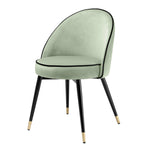 Eichholtz Cooper Dining Chair Savona Pistache Green Velvet Set Of 2 - Dining Chair Savona Pistache Green Velvet Set of 2 Dining Chair Sterling Home 2