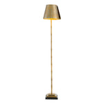 Eichholtz Seraphina Floor Lamp Vintage Brass Finish Black Granite Base - Floor Lamp Seraphina Accessories Sterling Home 2