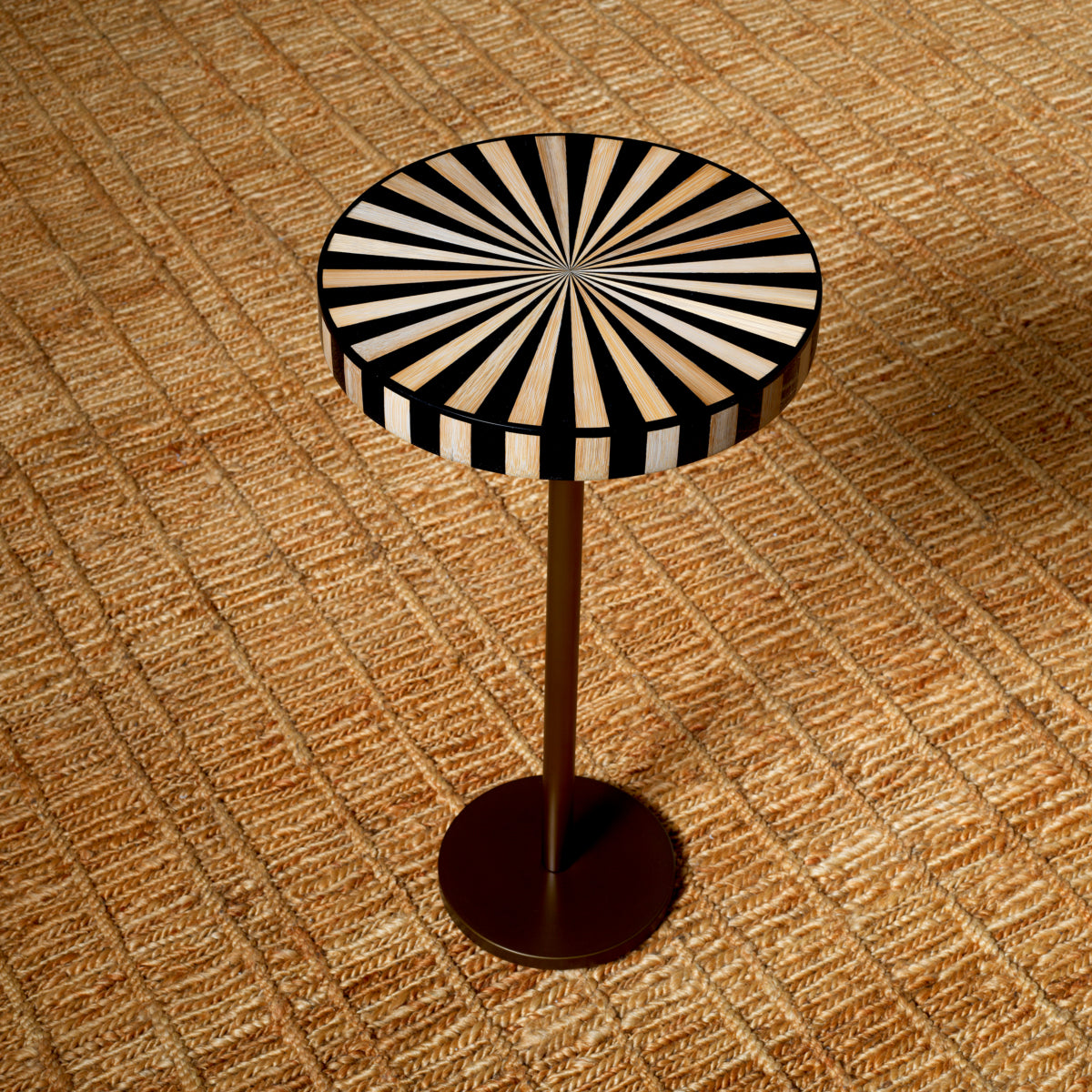 Eichholtz Albany Side Table Antique Brass Finish - Side Table Antique Brass Finish Side Tables Sterling Home 2