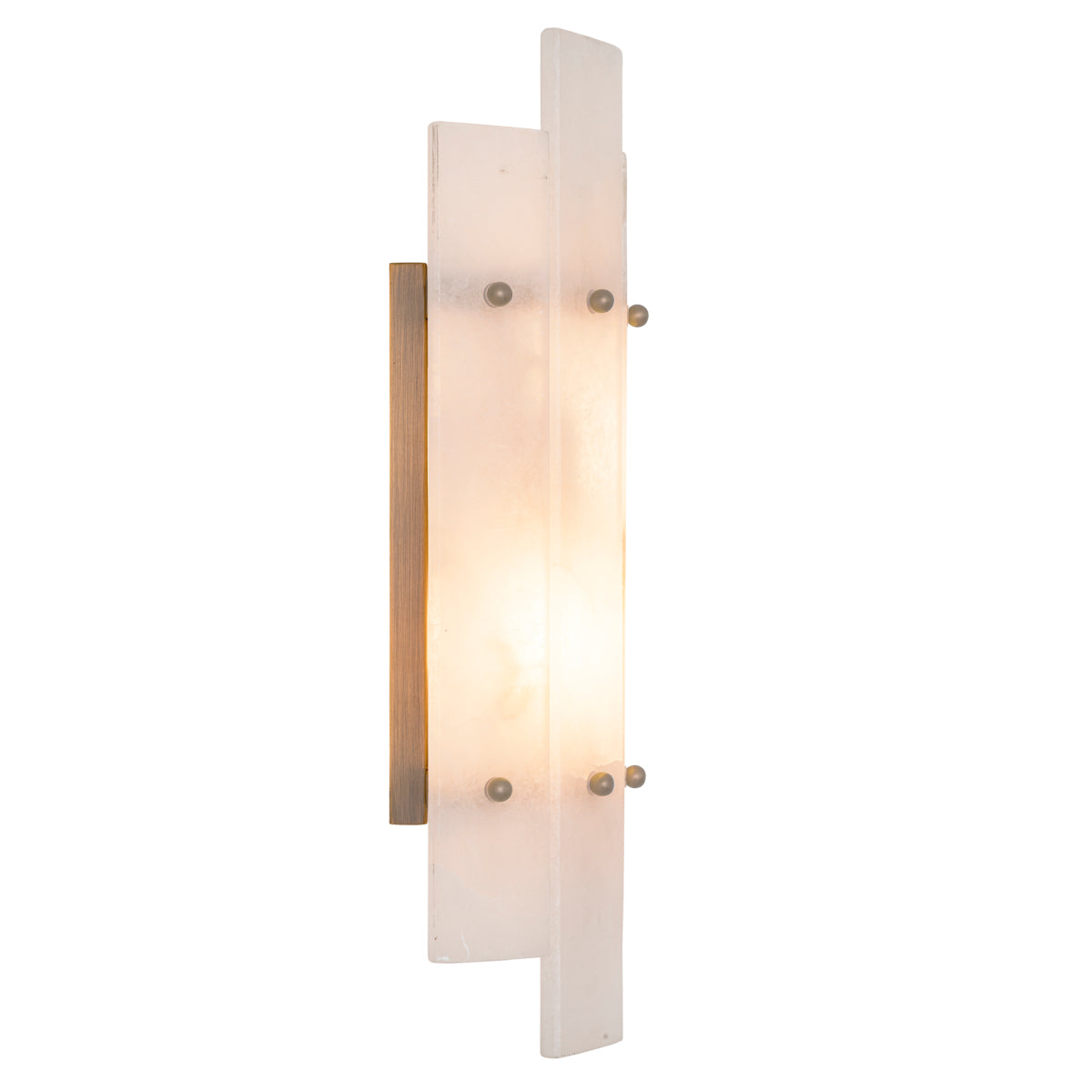Eichholtz Ruby Wall Lamp Antique Brass And Alabaster - Wall Lamp Ruby Accessories Sterling Home 2