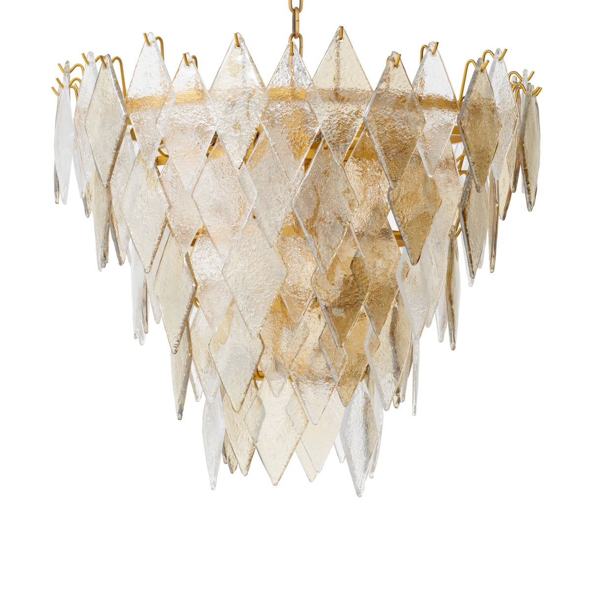 Eichholtz Rhombus S Chandelier Antique Brass Finish - Chandelier Rhombus S Accessories Sterling Home 2