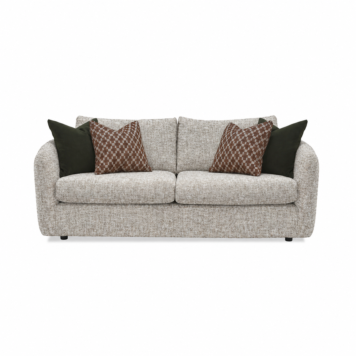 Vogue Williams Carnaby Medium Sofa - Medium Sofa Soft Boucle 2 Seater Sofas Sterling Home 3 Soft Boucle Taupe