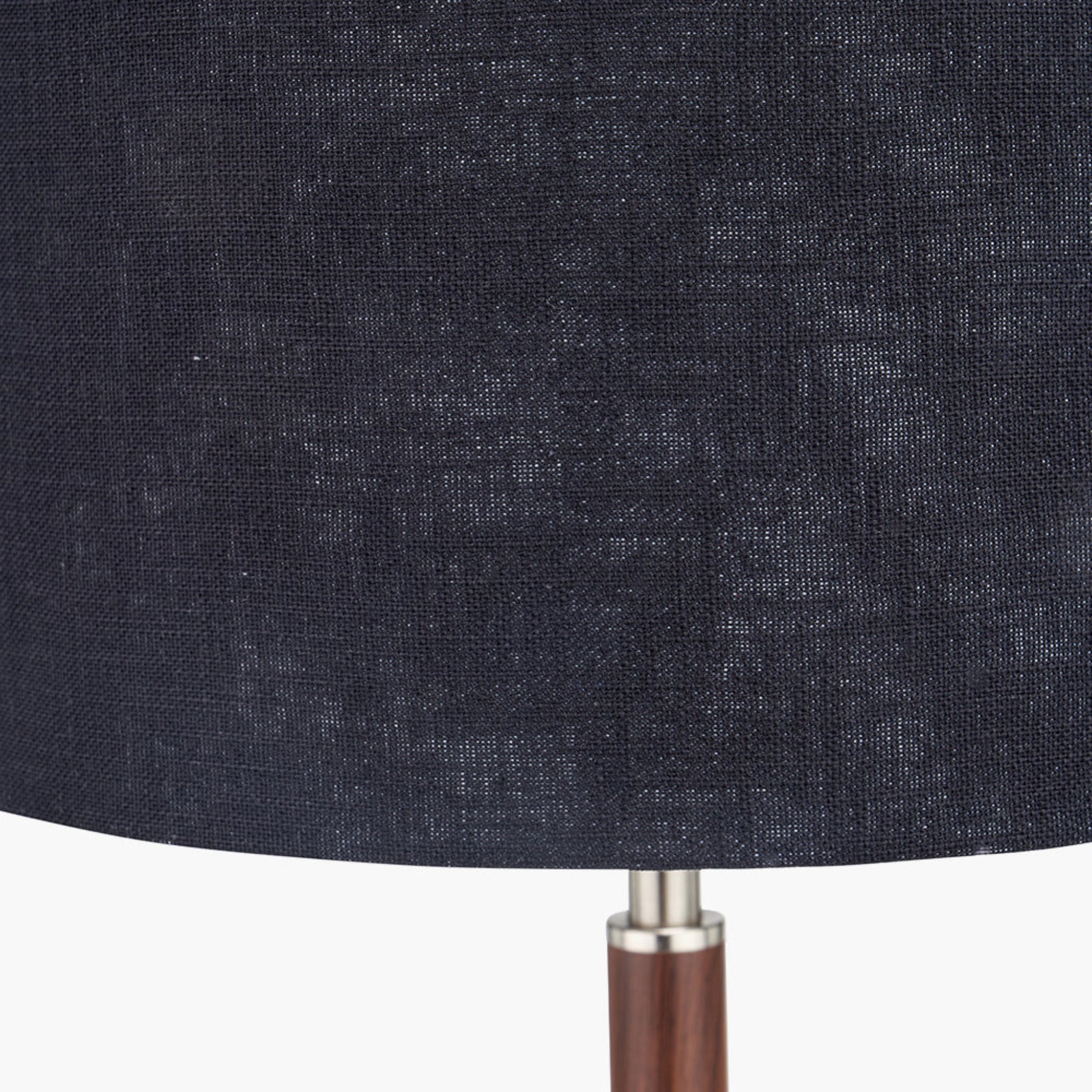 Gianni Brushed Silver and Wood Effect Table Lamp - Gianni Brushed Silver and Wood Effect Table Lamp Sterling Home 3