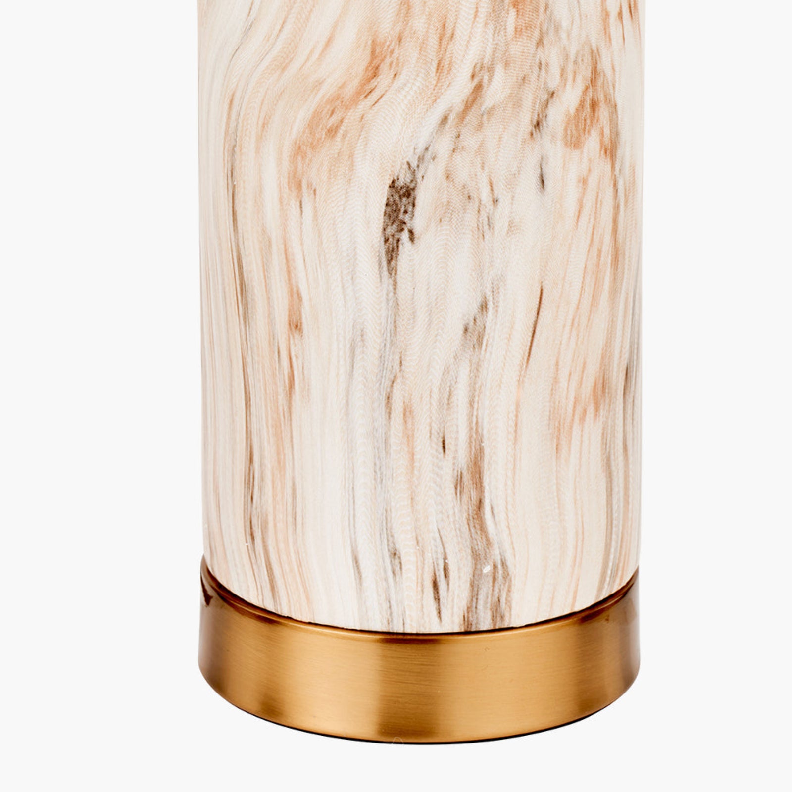 Carrara Natural Stone Ceramic Tall Table Lamp Sterling Home 3