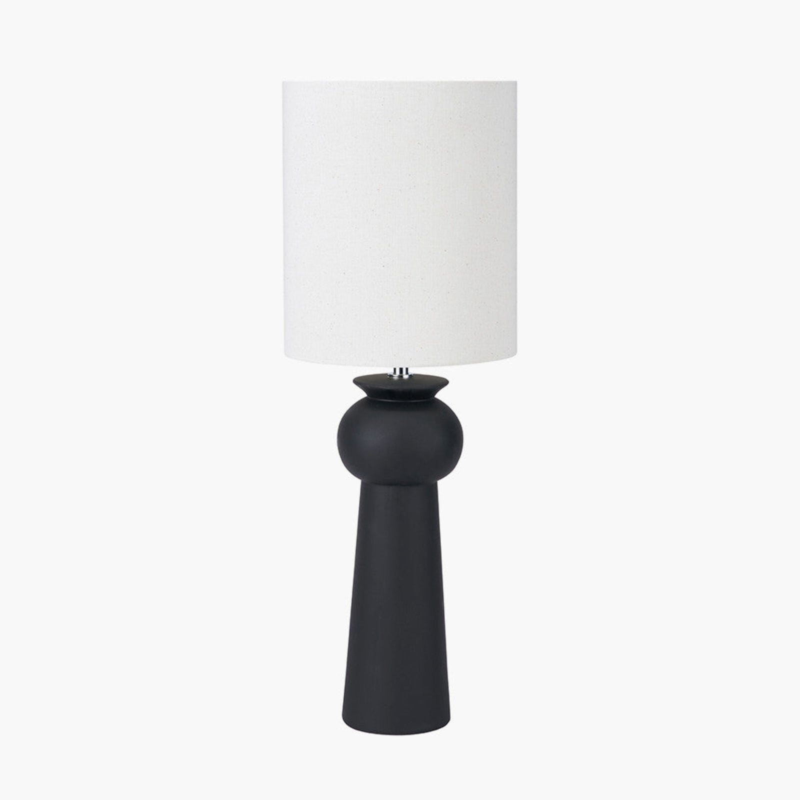 Sloane Black Contemporary Ceramic Table Lamp - Sloane Black Contemporary Ceramic Table Lamp Sterling Home 3