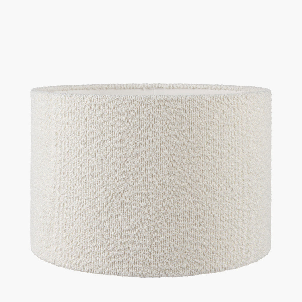 Esha Table Lamp Rouen With White Boucle Shade - Esha Table Lamp Rouen 35CM White Boucle Shade Sterling Home 5