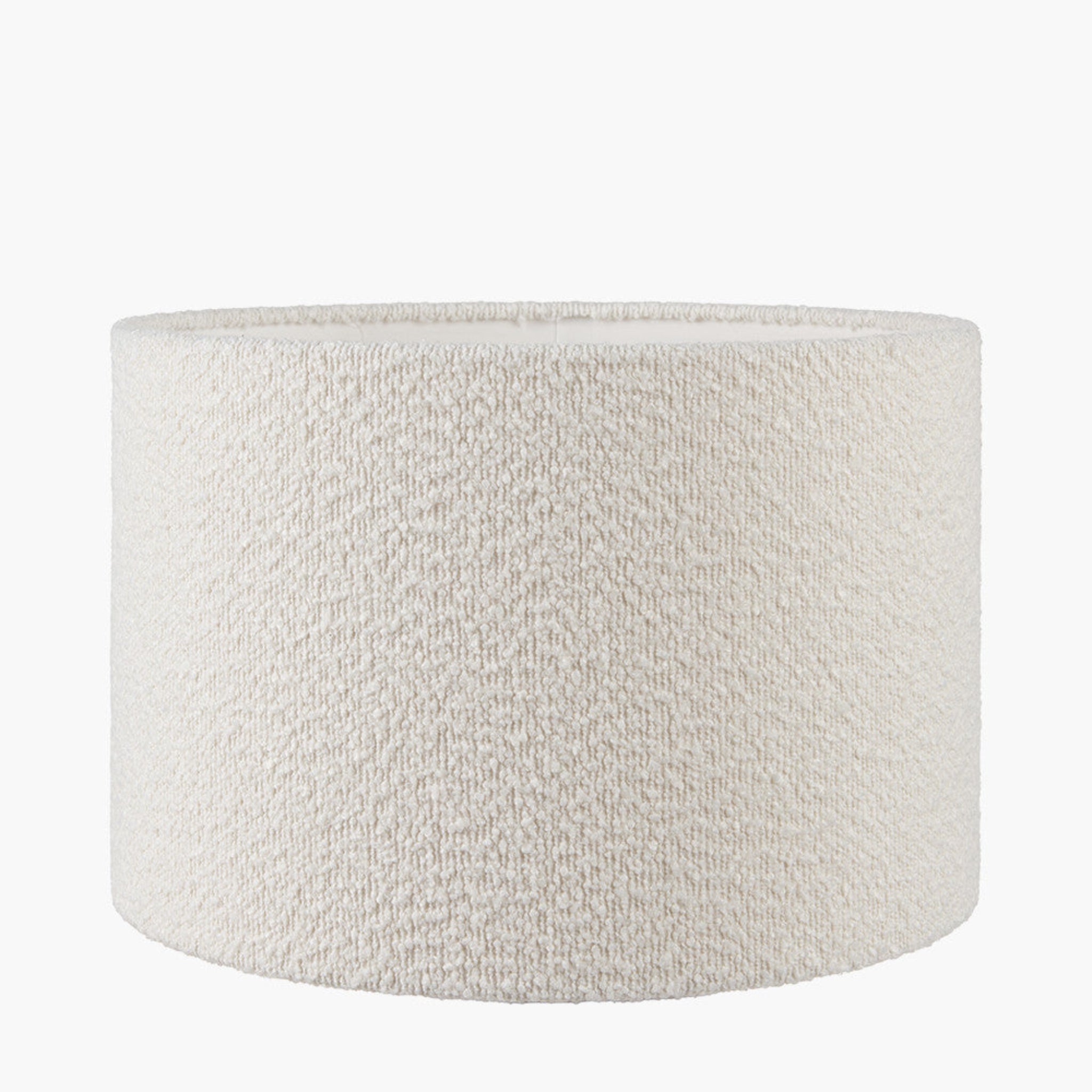 Esha Table Lamp Rouen 35cm White Boucle Shade - Esha Table Lamp Rouen 35cm White Boucle Shade Sterling Home 5