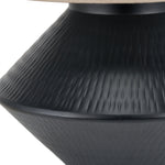 Nila Black Hammered Metal Diamond Table Lamp - Nila Black Hammered Metal Diamond Table Lamp