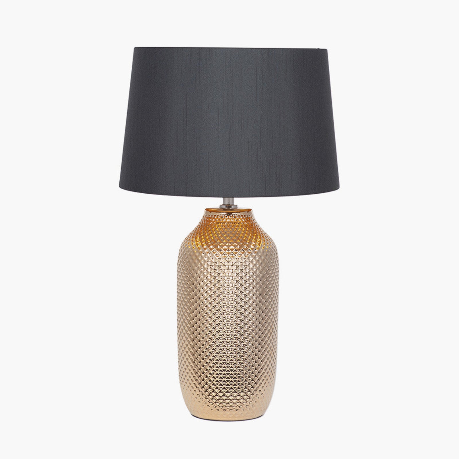 Nova Gold Textured Ceramic Table Lamp Sterling Home 3