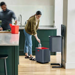 Joseph Joseph Totem Max Grey Waste & Recycle Bin 60L Sterling Home 1