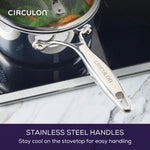 Circulon Clad Series 11 Piece Cookware Set Sterling Home 4