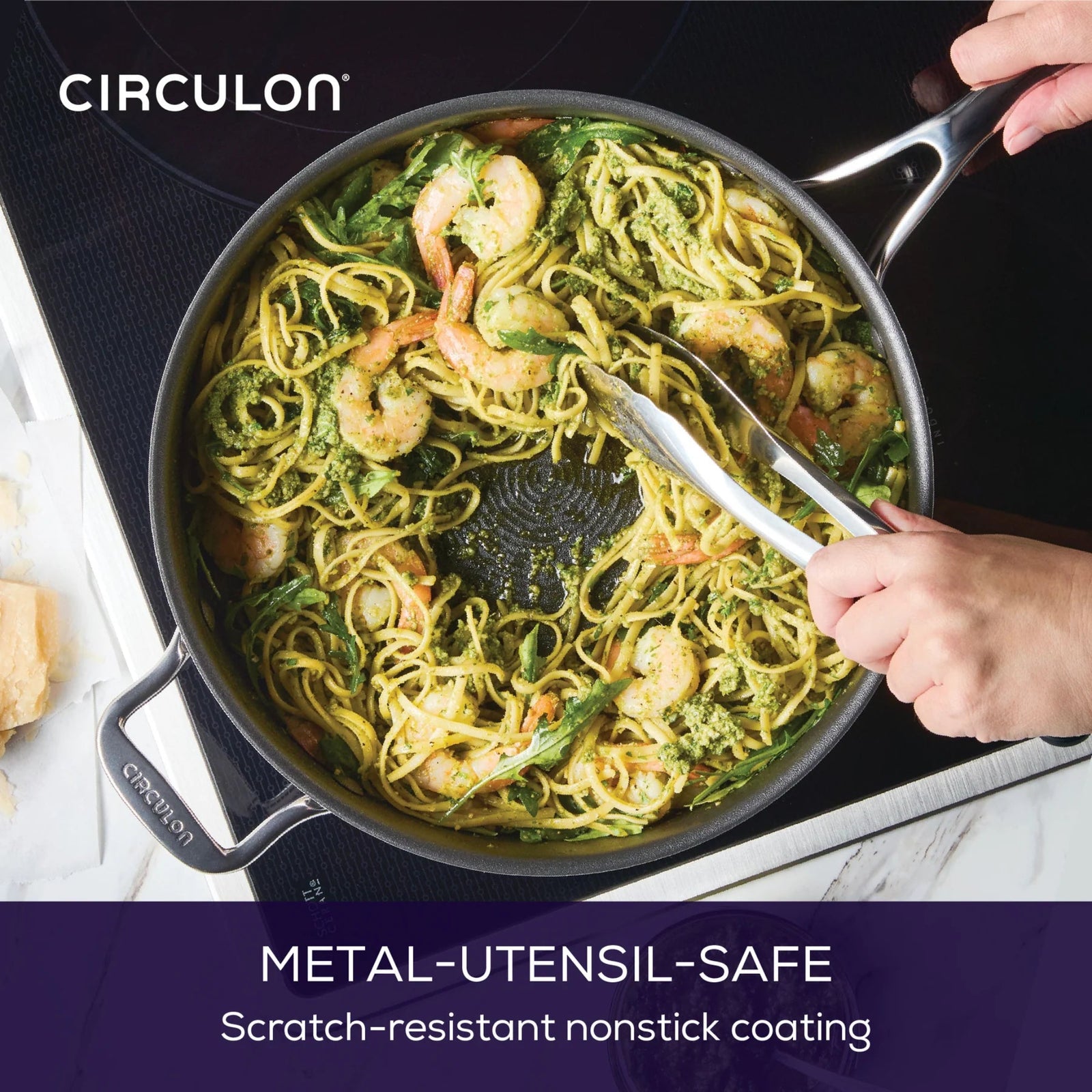 Circulon Clad Series Covered Saute 30CM Sterling Home 2
