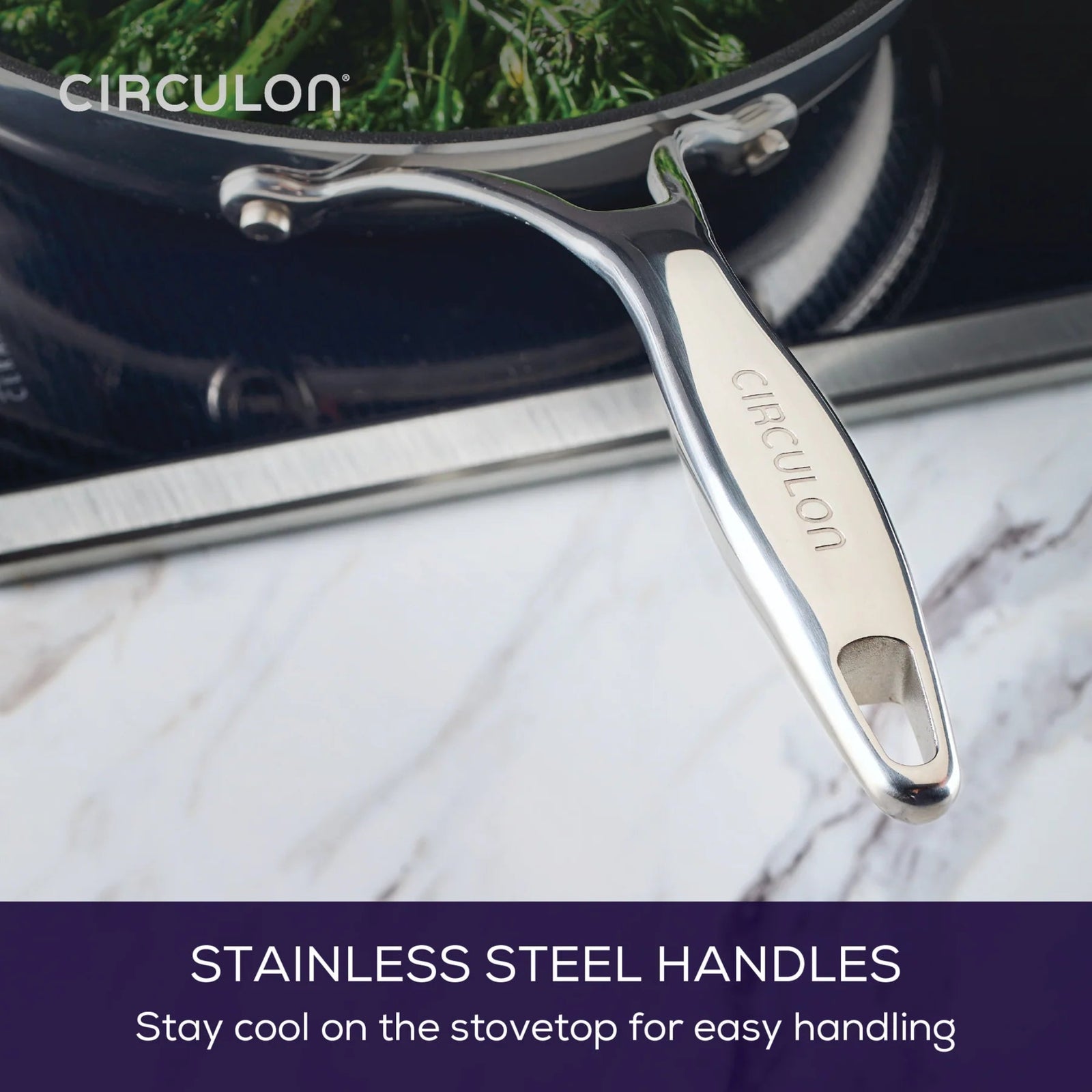 Circulon Clad Series Frypan Twin Pack