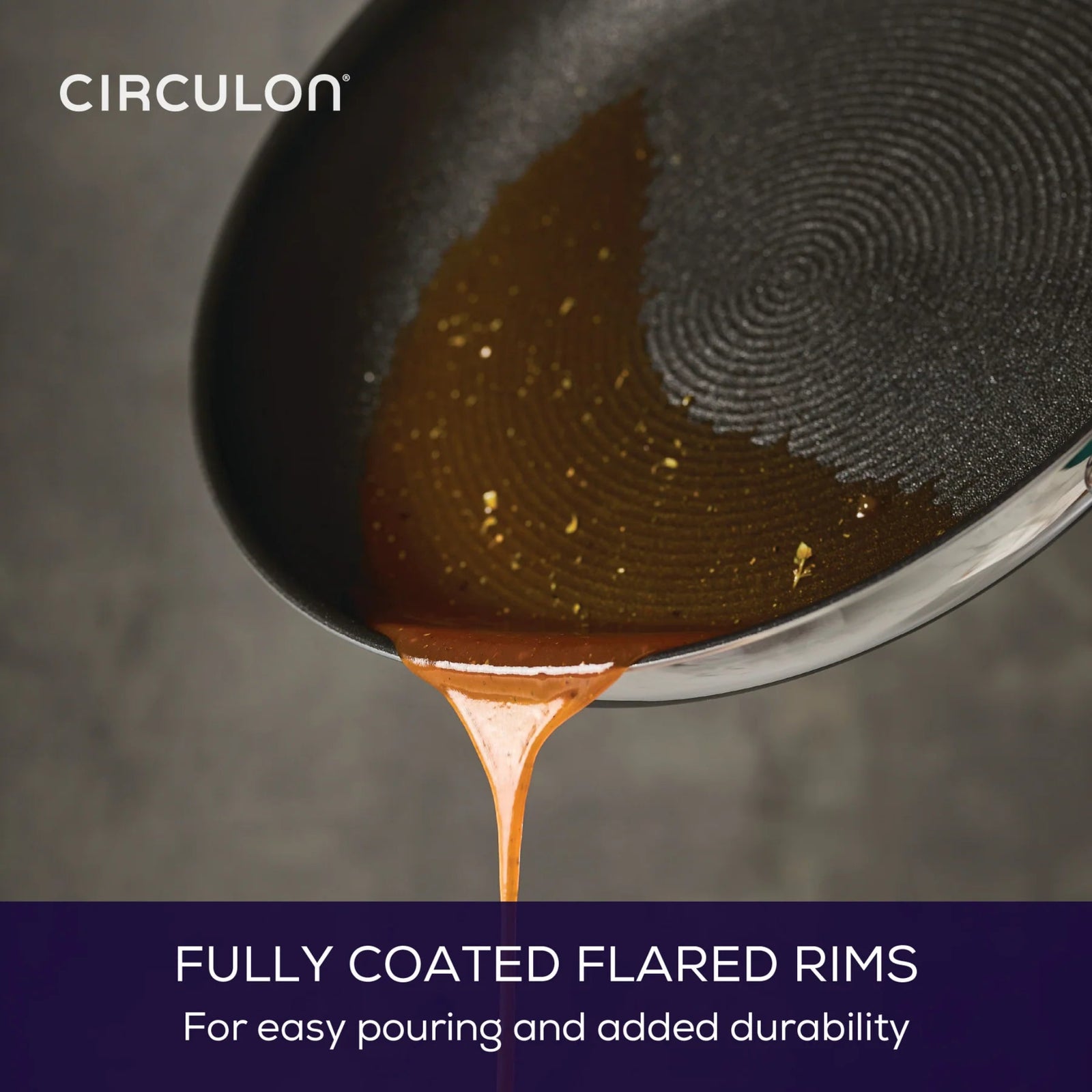 Circulon Clad Series Covered Skillet 32CM Sterling Home 2