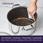 Circulon Clad Series Stockpot 7.6L - Circulon Clad Series Stockpot, 26CM/7.6L Sterling Home 2