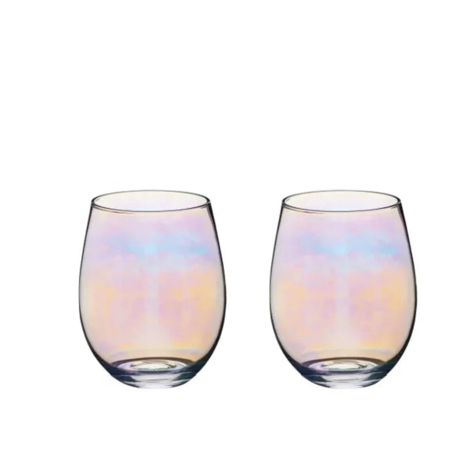 Bar Craft Set Of 2 Glass Tumblers
