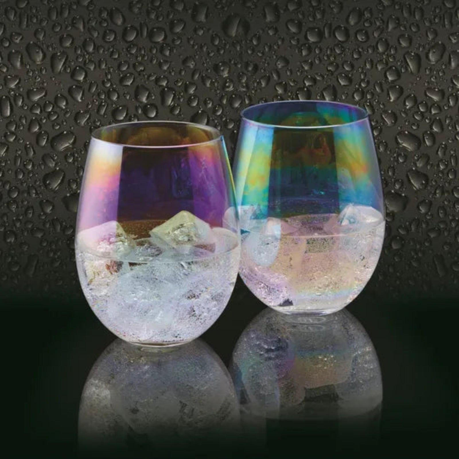 Bar Craft Set Of 2 Glass Tumblers