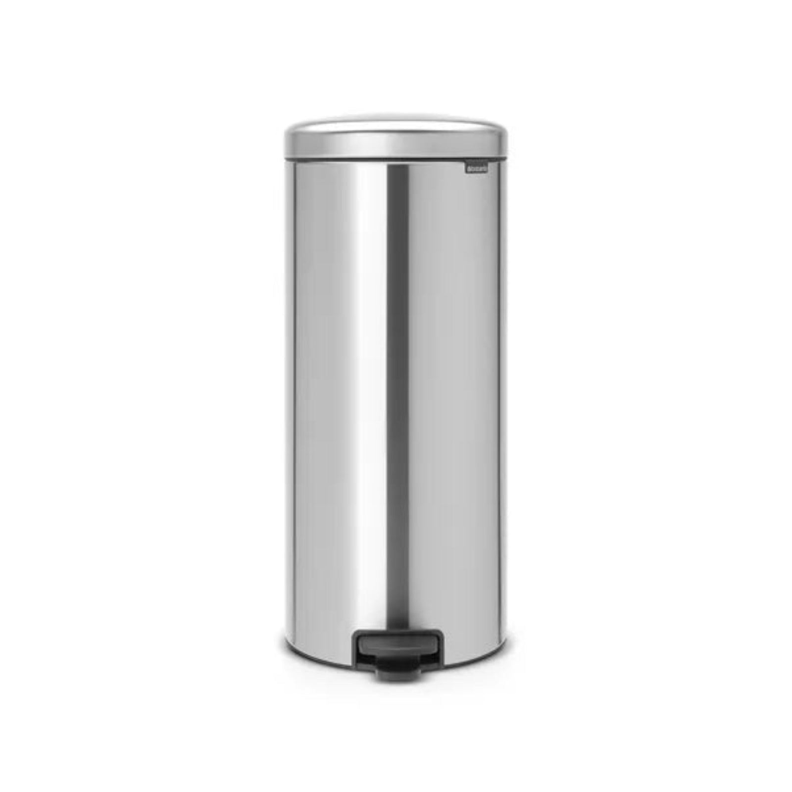 New Icon Pedal Bin FPP Matt Steel 30L Sterling Home 1