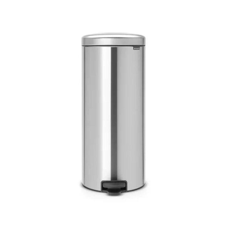 Brabantia NewIcon Pedal Bin Matt Steel 30L Sterling Home 1