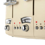 Delonghi Argento 4 Silce Toaster Beige Sterling Home 4