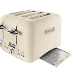Delonghi Argento 4 Silce Toaster Beige Sterling Home 3