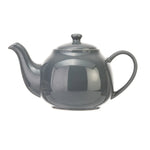 Siip Solid Glaze 6 Cup Teapot Grey Sterling Home 2