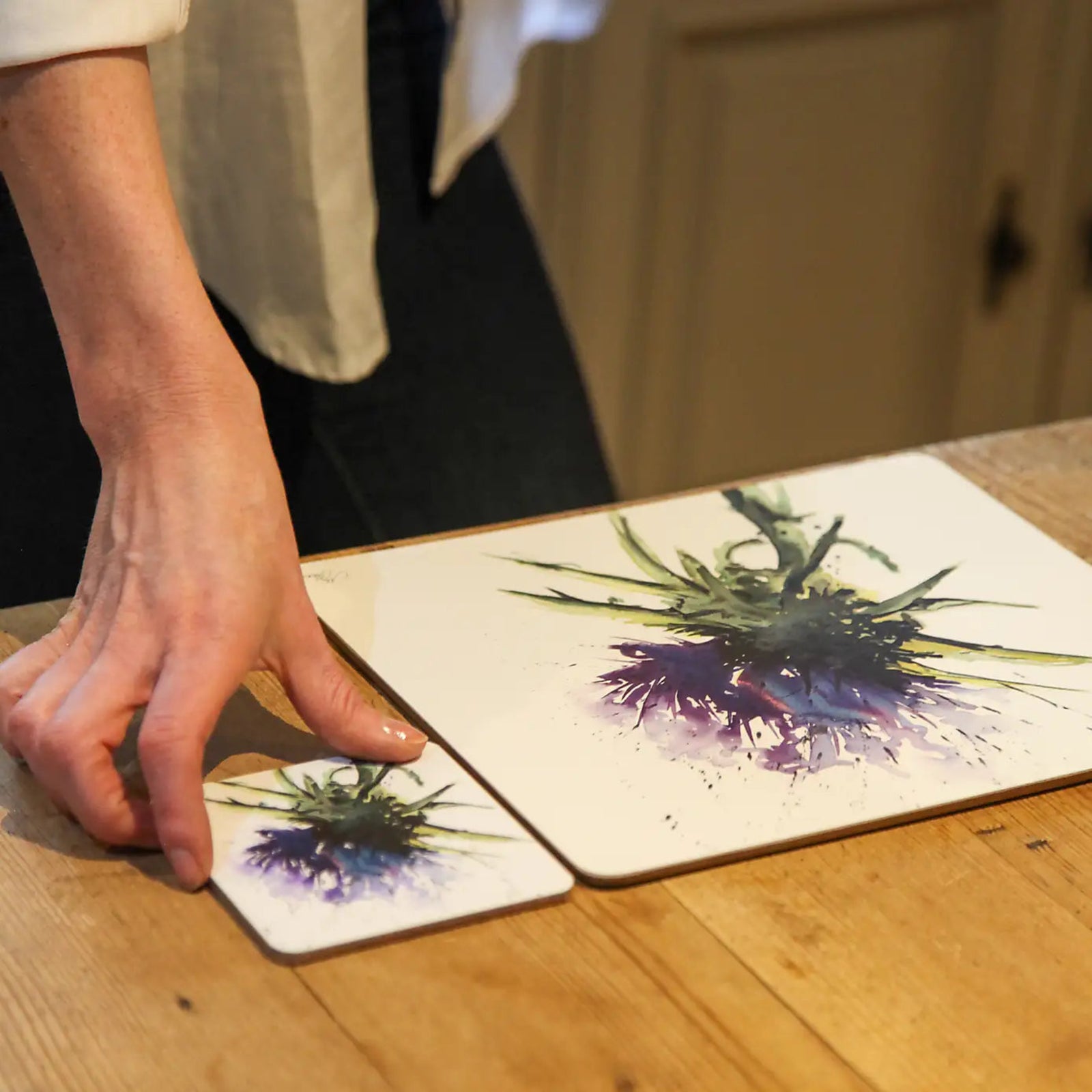The Thistle Coasters Set Of 4