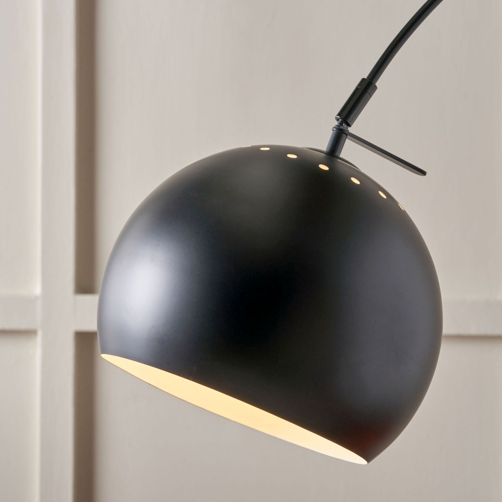 Feliciani  Black Marble Floor Lamp - Feliciani Black Marble Floor Lamp