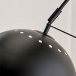 Feliciani  Black Marble Floor Lamp - Feliciani Black Marble Floor Lamp