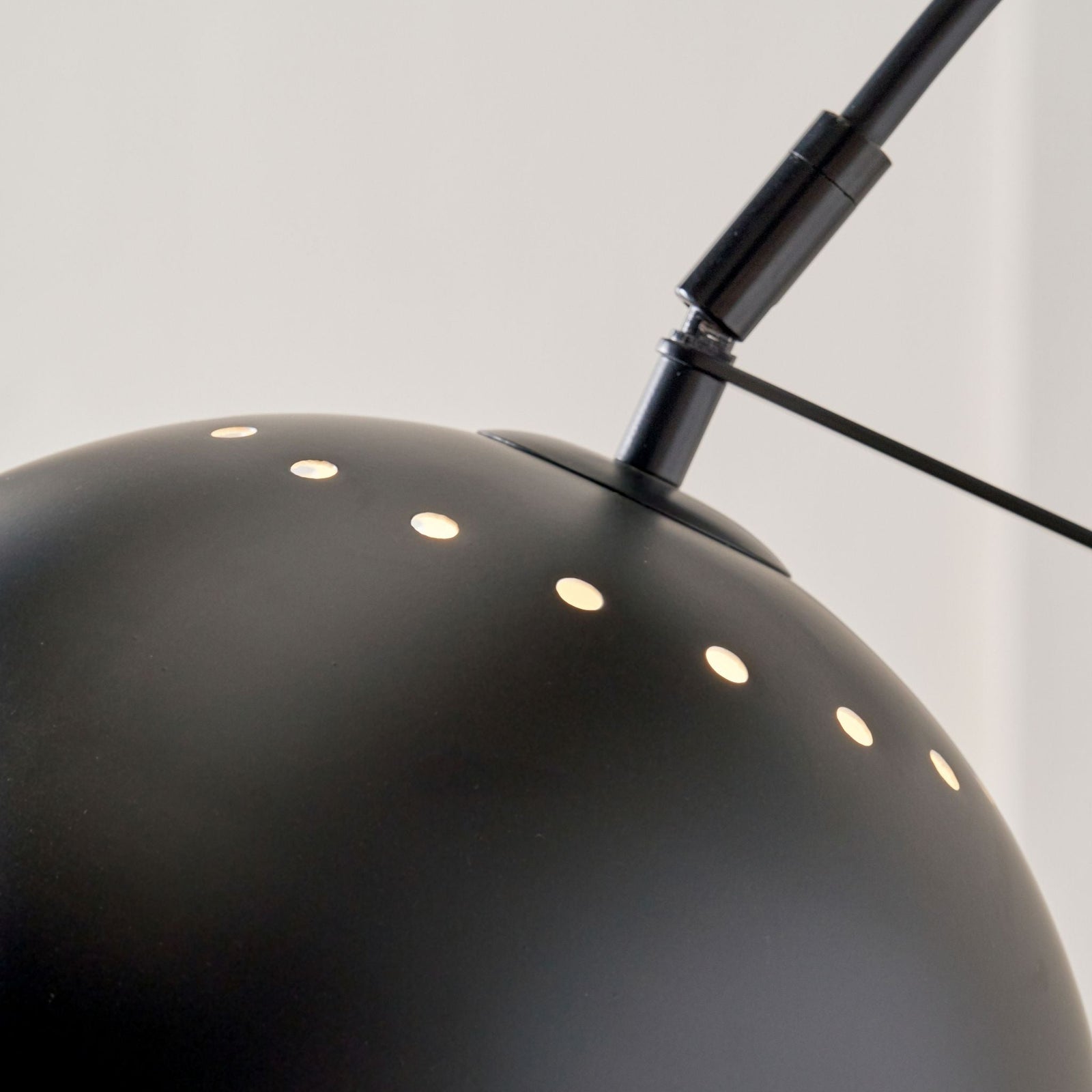 Feliciani  Black Marble Floor Lamp - Feliciani Black Marble Floor Lamp