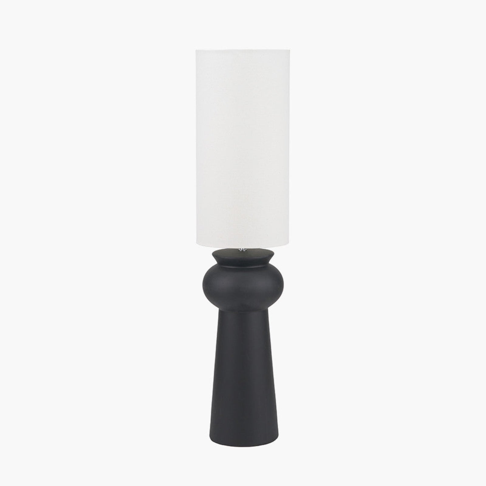 Sloane Black Contemporary Ceramic Floor Lamp - Sloane Black Contemporary Ceramic Floor Lamp Sterling Home 3