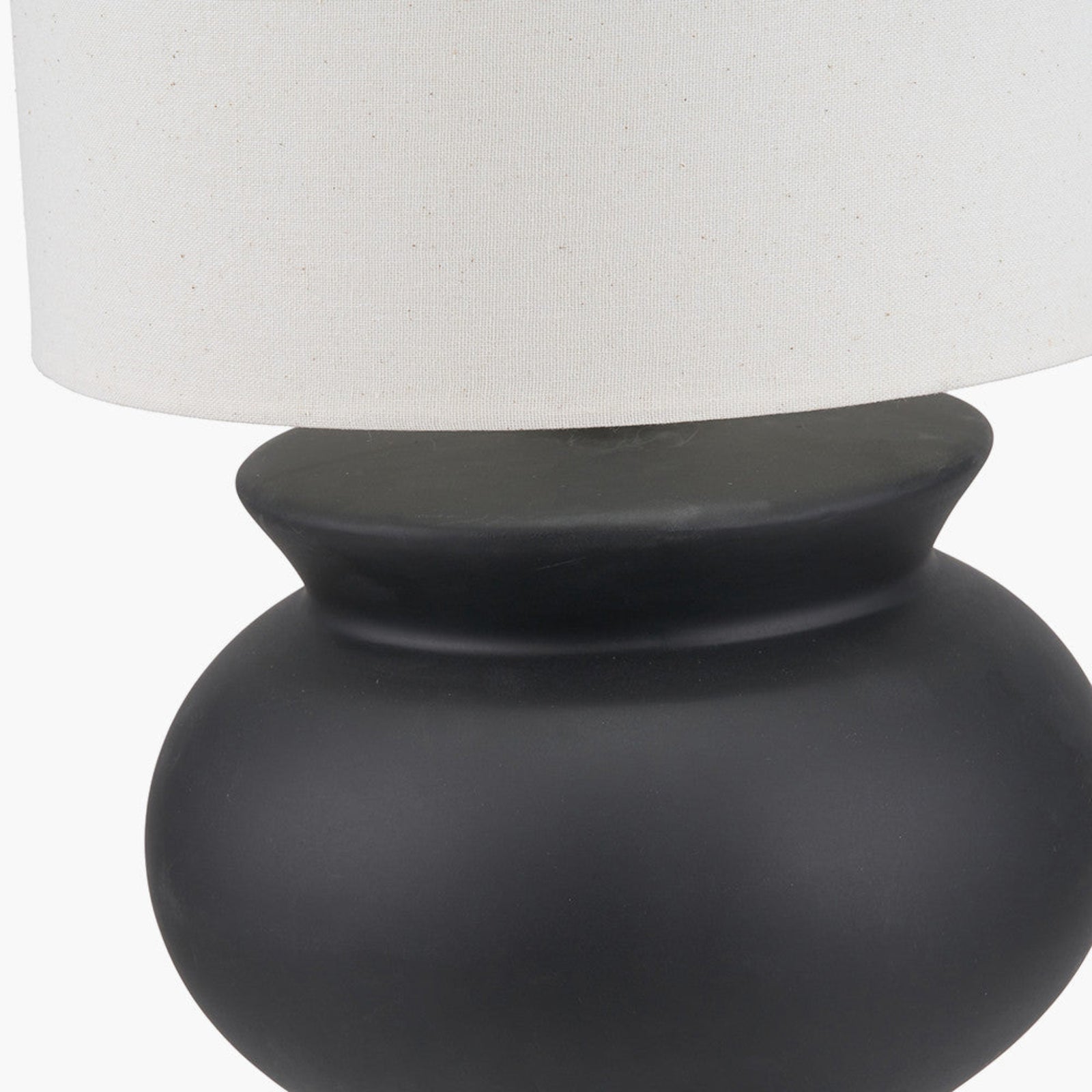 Sloane Black Contemporary Ceramic Floor Lamp - Sloane Black Contemporary Ceramic Floor Lamp Sterling Home 2